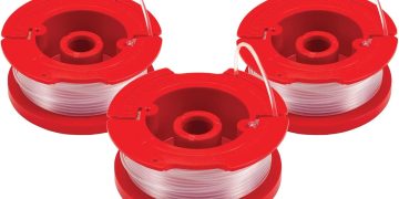 CRAFTSMAN String Trimmer Line, 0.065- Inch, 3-Pack Spools (CMZST0653)