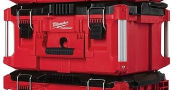 Milwaukee Packout Rolling Modular Stackable Tool Box Storage System, Red