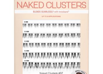Ardell Naked Clusters 437, DIY Lash Clusters, Natural Looking Individual Lashes, Reusable Eyelash