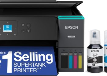 Epson EcoTank ET-2980 Wireless All-in-One Color Supertank Printer with up to 3 Years of Ink,