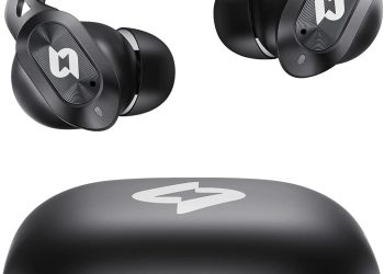 Wireless Earbuds Bluetooth Headphones with Wireless Charging Case 32H Playback LED Display in Ear