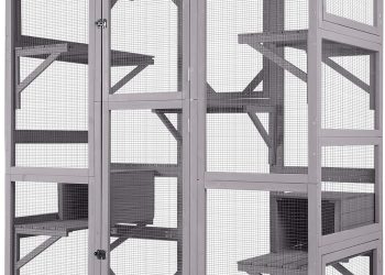GUTINNEEN Catio Large Cat House Outdoor Walk in Outdoor Cat Enclosure Indoor Cage Kitty Condo Playp…