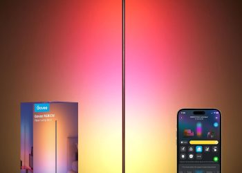 Govee RGBIC Floor Lamp, LED Corner Lamp Works with Alexa, 1000 Lumen Smart Modern Floor Lamp with