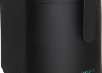Luma Electric Kitchen Composter, 2.5L Capacity Odorless Countertop Compost Bin with Lid Clear-View …