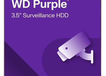 Western Digital 6TB WD Purple Surveillance Internal Hard Drive HDD – SATA 6 Gb/s, 128 MB Cache,