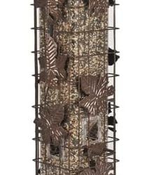 Perky-Pet 336-1SR Squirrel-Be-Gone Bird Feeder, 2LB Squirrel Proof Outdoor Wild Bird Feeder with