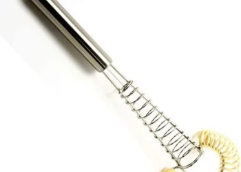 Norpro Stainless Steel Saucinator Whisk, One Size, As Shown