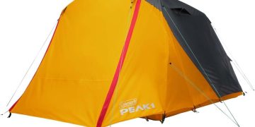 Coleman PEAK1 Premium Backpacking Tent, Waterproof Fabric with 2,000mm Waterhead Rating can