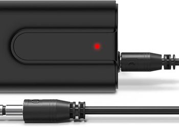 USB Bluetooth 5.0 Transmitter Receiver, 2-in-1 Mini Wireless Audio Adapter, 3.5mm Bluetooth AUX