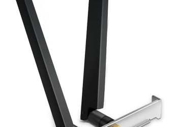 TP-Link WiFi 7 BE6500 PCIe WiFi Card Archer TBE400E | Tri-Band Network Card for Desktop PC |