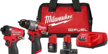 Milwaukee M12 FUEL 12-Volt Lithium-Ion Brushless Cordless Hammer Drill and Impact Driver Combo Kit