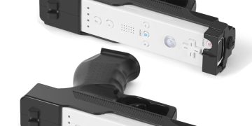 Motion Plus Compatible with Wii and Wii U Controller, Gaming Accessories for Wii and Wii U Games –