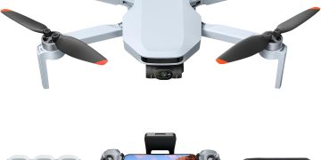 Potensic ATOM 2 Drone with Camera for Adults 4K Video, 8K Photo, Under 249g, 3-Axis Gimbal, 10KM Tr…