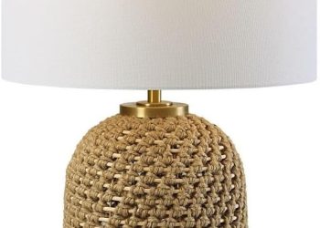 Uttermost 30243 Kendari – 1 Light Table Lamp-24.75 Inches Tall and 17 Inches Wide