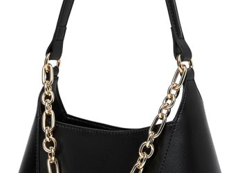 Shoulder Bags for Women, Luxury Genuine Leather Hobo Handbags, Crossbody with Two Straps and a