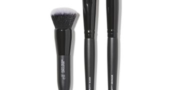 e.l.f. Putty Tools Trio, Set Of 3 Face Makeup Brushes For Putty Products, Helps You Easily Blend