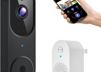 Smart Video Doorbell Camera Wireless, AI Human Detection and Instant Alerts, Night Vision, 2-Way