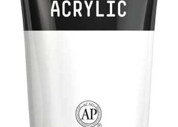Liquitex BASICS Acrylic Paint, 250ml (8.5-oz) Tube, Titanium White