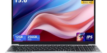 VGKE 15.6″ Laptop Computer, Full HD 1920 * 1080p Laptop with Backlit Keyboard, Celeron Quad-Core