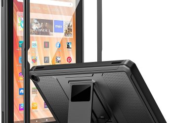 MoKo Case Fits HD 10 Tablet(13th Generation,2023 Release) 10.1″-[Heavy Duty] Full Body Rugged Cover