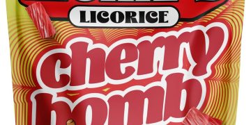 Lickies Licorice Cherry Licorice Bites | Gourmet Licorice Candy Twists | Vintage Licorice | Vegan,