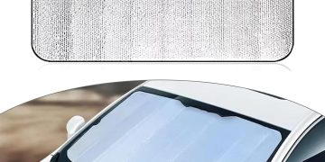 2025 Windshield Sunshade, Front Window Foldable Shield, Front Windshield Sunscreen Heat Shield,