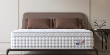 BedStory Queen Mattress 14 Inch, 7-Zone Deep Sleep Plush Mattress with Extra Lumbar & Shoulder Supp…