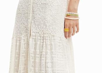 Desigual Women’s Woman Woven Dress Sleeveless