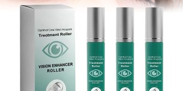 Vision Enhance Massage Roller, Eye Roller to Enhances Visual Clarity, Natural Vision Enhancer