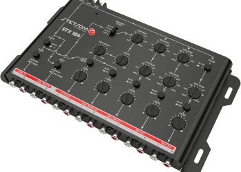 Stetsom STX 104 PRO – Crossover, 5 Way Channels, Digital Electronic Car Audio, Output Signal