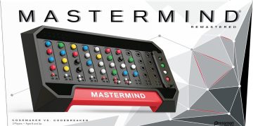 Pressman The Original Mastermind: Strategy Game Codemaker Vs. Codebreaker 2 Players 8yr, 5″,