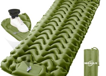 Sleeping Pad, Ultralight Inflatable Sleeping Pad for Camping, Built-in Pump, Ultimate for Camping,