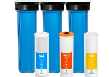 Whole Home Water Filter System| Anti-Scale | 3 Stage Water Purifier Whole Home, Top-Tier Anti-Scale…