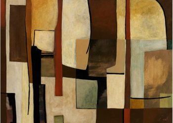 Trademark Fine Art, 35×47 Abstract Shapes 2 by Pablo Esteban