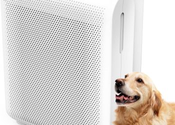 AROEVE Air Purifiers For Home Large Room Up to 1504 Sq Ft with Air Quality Sensors, Washable