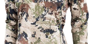 SITKA Gear Women’s Core Midweight Camo Long Sleeve T-Shirt