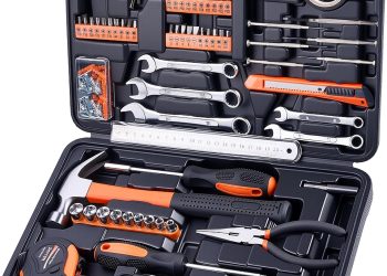 149 Piece Automotive and Household Tool Set – Perfect for Car Enthusiasts and DIY Home Repairs,