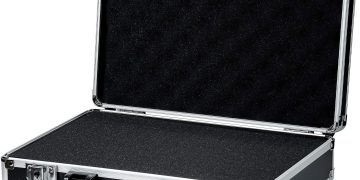 HUL 18in Two-Tone Aluminum Case with Customizable Pluck Foam Interior for Test Instruments Cameras
