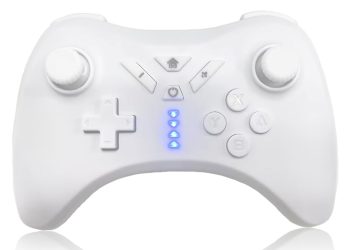 PowerLead Pro Controller for Wii U, Wireless Controller Gamepad for Wii U Rechargeable Game