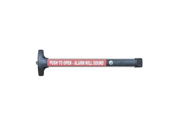 Detex V40 EB-W CD 628 99 48 Weatherproof Alarmed Exit Dev, Aluminum