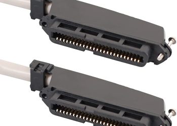 ICC Female to Female 25 Pair Telco Cable 5ft – Cat3 24AWG, 100% Solid Pure Copper, Gray Riser CMR