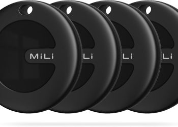 MiLi MiTag Bluetooth Tracker for Android, Google Certified Key Finder/Luggage Tracker/Item Locator,