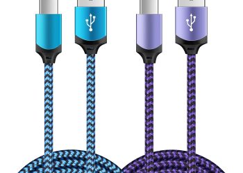 2Pack 6Ft USB Type C Cable Fast Charging Cord Phone Charger for LG Stylo 4 5 6, LG G5 G6 G7 G8 G8X