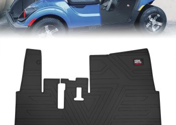 KEMIMOTO Golf Cart Floor Mat Full Coverage Compatible with Drive2 Models Only 2017-2022 UMAX Rally