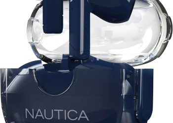 Nautica Bluetooth Earbuds, Wireless Connection, 6 Hours Playtime, Bluetooth 5.1, Hands-Free Stereo
