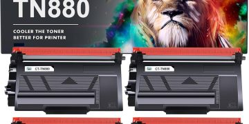 TN880 TN-880 TN 880 Toner Cartridge Compatible for Brother TN880 Super High Yield Black Toner