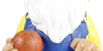 FOCO Unisex-Adult NBA Team Logo Outdoor Garden Gnomes