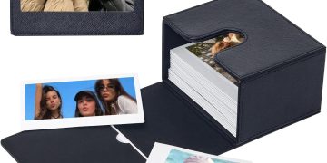 CAIYOULE Picture Holder Case for Fujifilm Instax Wide/EVO/Wide 400/300/210/Polaroid