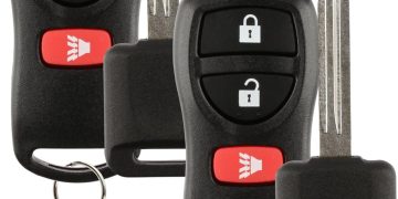Replacement Key Fob Car Remote and Uncut Transponder Key Compatible with KBRASTU15, CWTWB1U733, ID