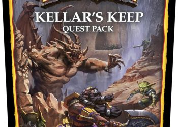 Hasbro Gaming Avalon Hill HeroQuest Kellar’s Keep Expansion, Dungeon Crawler Board Game for Ages 14